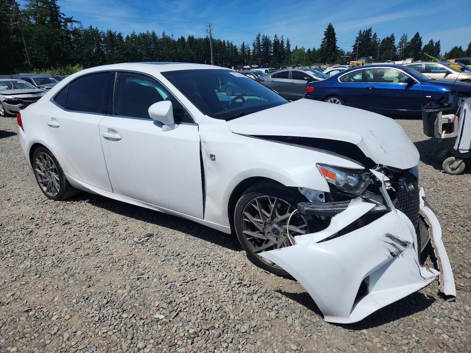 2016 Lexus Is VIN JTHBA1D28G5024159 COPART salvage auction — FRONT END, Wa - Bill Of Sale, sold $2,200 on 2026-07-17 (photo 4)