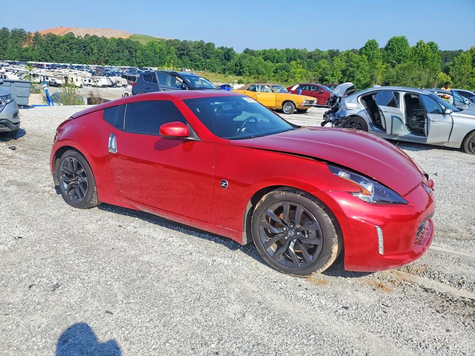 2018 Nissan 370z VIN JN1AZ4EHXJM570598 COPART salvage auction — FRONT END, Ga - Cert Of Title-Salvage, sold $8,100 on 2026-07-13 (photo 4)