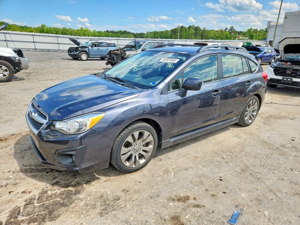 2013 Subaru Impreza VIN JF1GPAL64D2885576 COPART salvage auction — FRONT END, Va - Certificate Of Title, sold $2,400 on 2026-07-22 (photo 1)