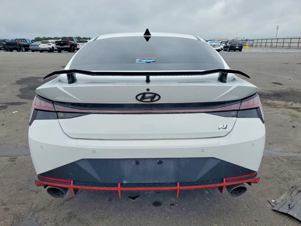 2023 Hyundai Elantra VIN KMHLW4AK9PU010446 COPART salvage auction — FRONT END, Ga - Cert Of Title-Salvage, sold $5,200 on 2026-07-29 (photo 6)