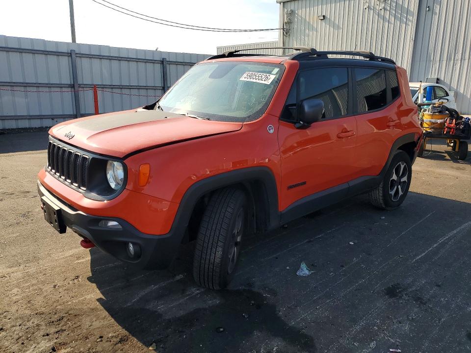 2019 Jeep VIN ZACNJBC17KPK64054 COPART salvage auction — FRONT END, Fl - Cert Of Title Slvg Rebuildable, sold $1,850 on 2026-08-12 (photo 1)