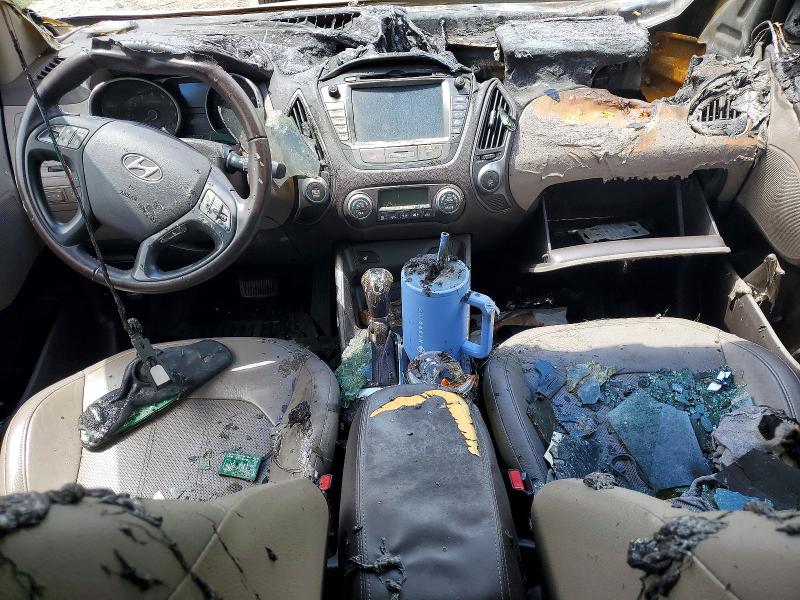2014 Hyundai Tucson VIN KM8JUCAG7EU832534 COPART salvage auction — BURN, Pa - Certificate Of Salvage, sold $325 on 2026-08-01 (photo 8)