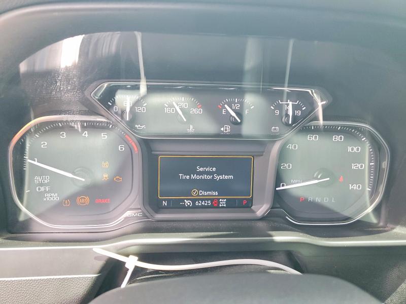 2020 Gmc SIERRA VIN 3GTP9EED1LG425868 COPART salvage auction — FRONT END, Nv - Salvage Title, sold $19,400 on 2026-07-28 (photo 9)