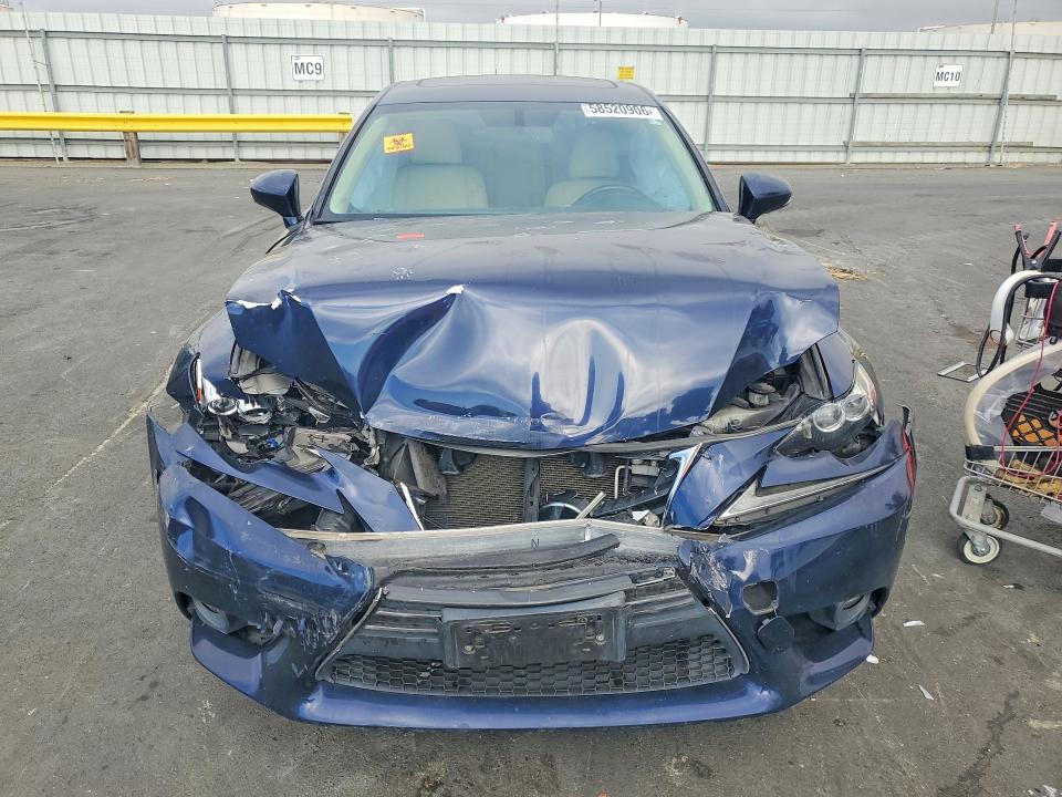 2015 Lexus VIN JTHBF1D25F5078485 COPART salvage auction — FRONT END, Ca - Salvage Certificate, sold $2,100 on 2026-07-06 (photo 5)