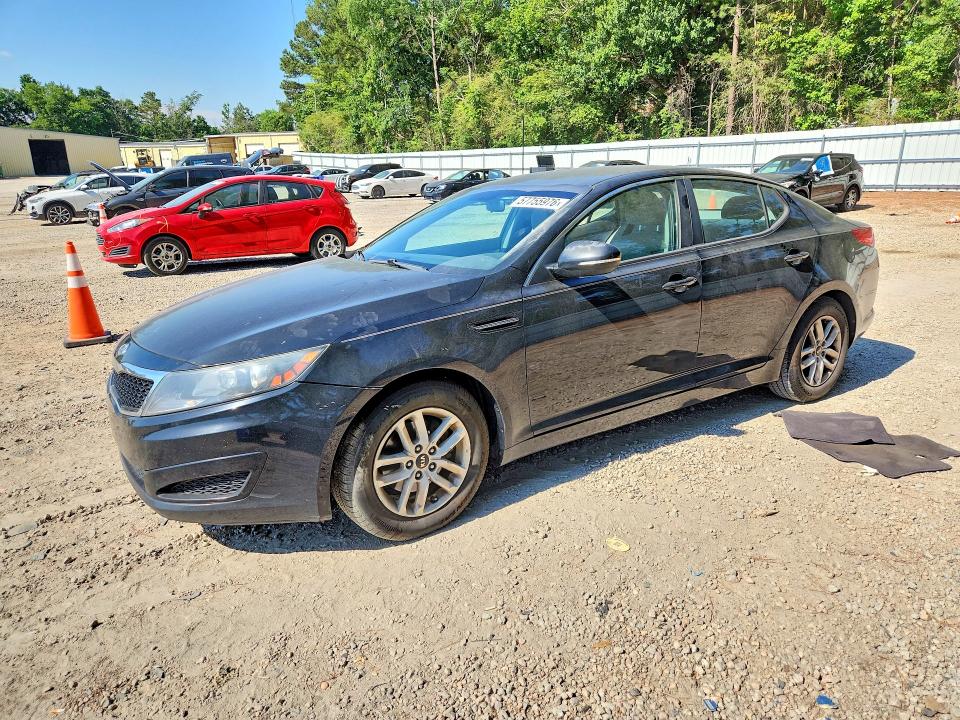 2011 Kia Optima VIN KNAGM4A78B5057393 COPART salvage auction — SIDE, Nc - Salvage Certificate Of Title, sold $625 on 2026-07-17 (photo 1)