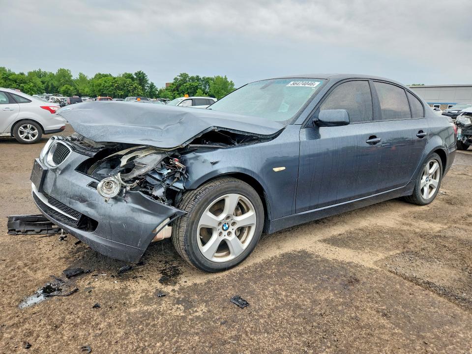 2008 BMW 5 series VIN WBANV93538CZ70208 COPART salvage auction — FRONT END, Ct - Cert Of Title-Salvage, sold $450 on 2026-07-28 (photo 1)