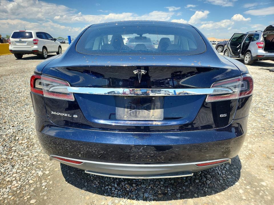 2013 Tesla Model s VIN 5YJSA1CN3DFP14781 COPART salvage auction — REAR END, Co - Dis/Dlr/Exp Only Clean Title, sold $7,700 on 2026-07-16 (photo 6)