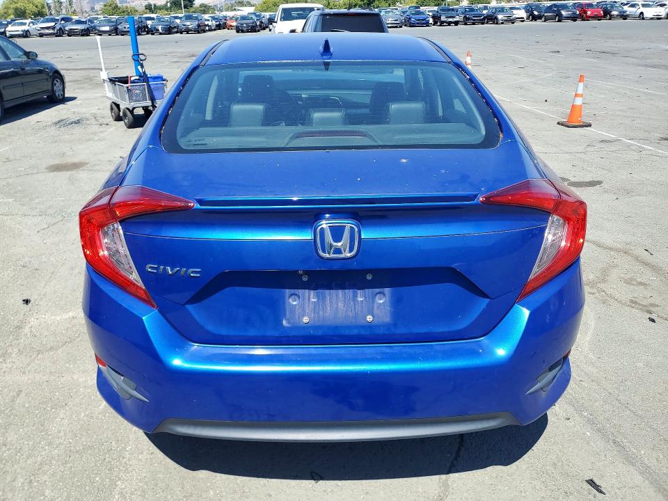 2017 Honda Civic VIN 19XFC1F70HE211262 COPART salvage auction — FRONT END, CA - SALVAGE CERTIFICATE, sold $3,850 on 2026-07-02 (photo 6)