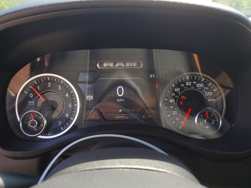 2025 Ram 1500 VIN 1C6RRFFG0SN554169 COPART salvage auction — MINOR DENT/SCRATCHES, IL - CERTIFICATE OF TITLE, sold $23,750 on 2026-07-07 (photo 9)