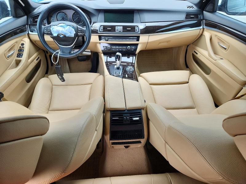 2011 BMW 5 series VIN WBAFR7C56BC805922 COPART salvage auction — FRONT END, Tx - Salvage Vehicle Title, sold $175 on 2026-07-30 (photo 8)