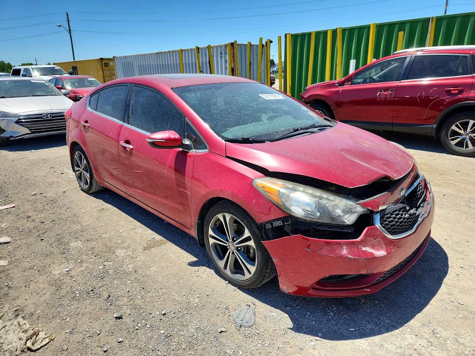 2015 Kia VIN KNAFZ4A82F5282713 COPART salvage auction — FRONT END, In - Certificate Of Title, sold $900 on 2026-07-31 (photo 4)