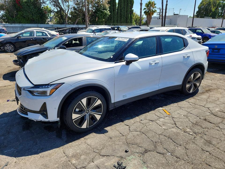 2023 Polestar 2 VIN YSMED3KA2PL140131 COPART salvage auction — FRONT END, Ca - Salvage Certificate, sold $3,600 on 2026-07-31 (photo 1)