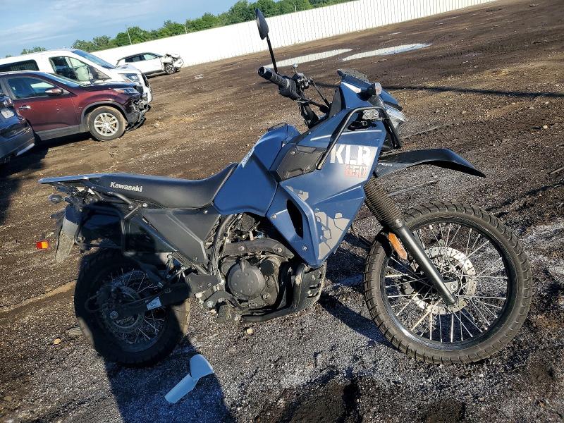 2024 Kawasaki Klr 650 VIN ML5KLEH13RDA33720 COPART salvage auction — FRONT END, Mi - Certificate Of Title, sold $1,700 on 2026-07-30 (photo 1)