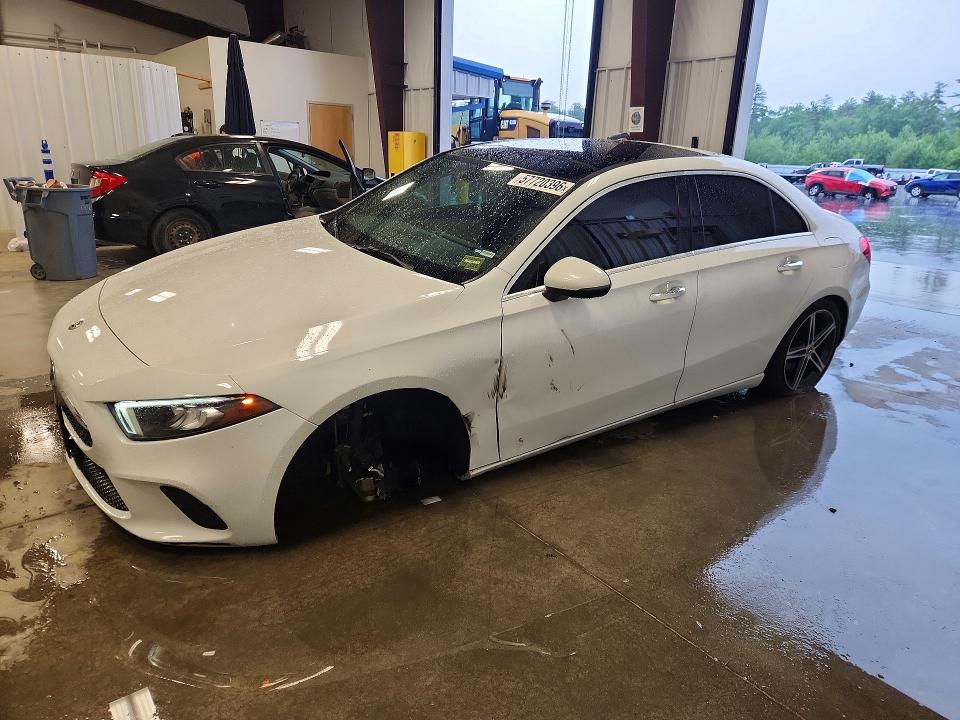 2019 Mercedes-benz A-klasse VIN WDD3G4FBXKW020934 COPART salvage auction — SIDE, Me - Cert Of Title-Salvage Collisio, sold $5,400 on 2026-08-07 (photo 1)