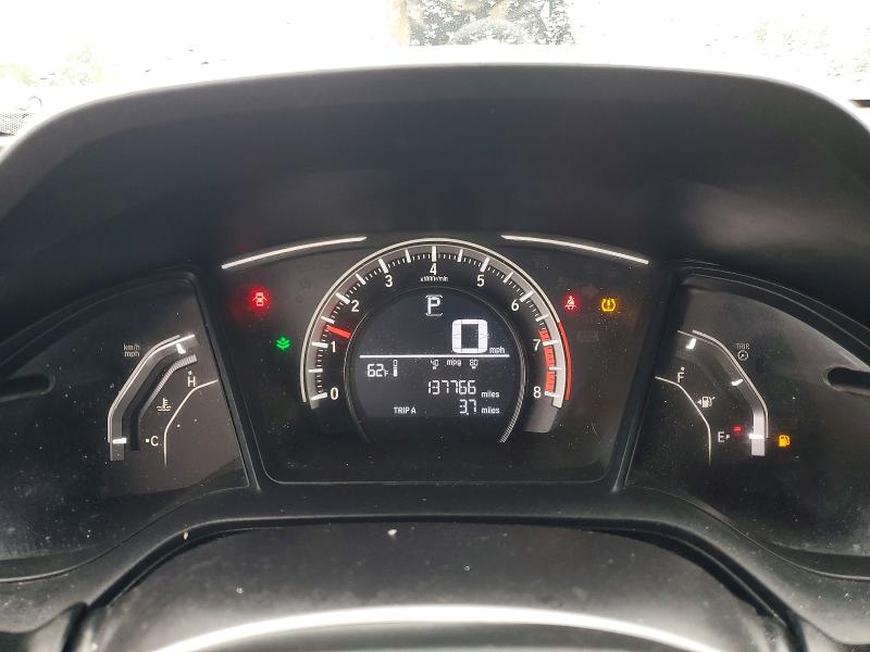2017 Honda VIN 19XFC2F53HE006250 COPART salvage auction — HAIL, OH - CERT OF TITLE-SALVAGE, sold $3,500 on 2026-07-02 (photo 9)