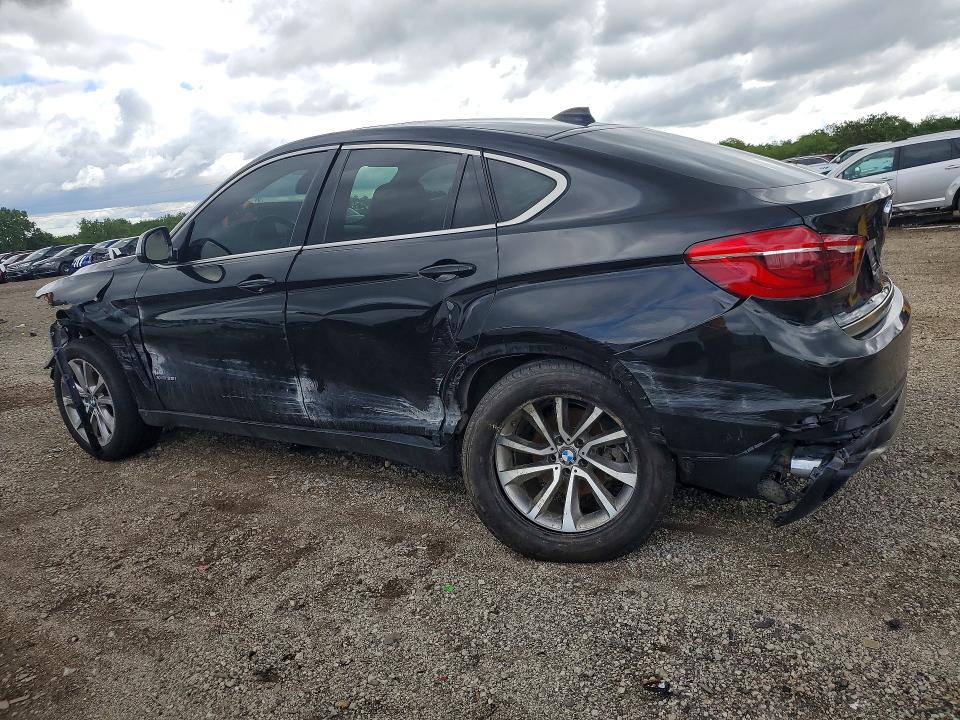2018 BMW X6 VIN 5UXKU2C5XJ0X48237 COPART salvage auction — SIDE, Il - Salvage Certificate, sold $3,050 on 2026-07-29 (photo 2)