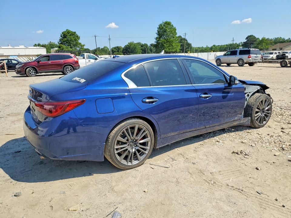 2020 Infiniti Q50 VIN JN1FV7AP2LM630683 COPART salvage auction — SIDE, Pa - Certificate Of Salvage, sold $7,000 on 2026-08-25 (photo 3)