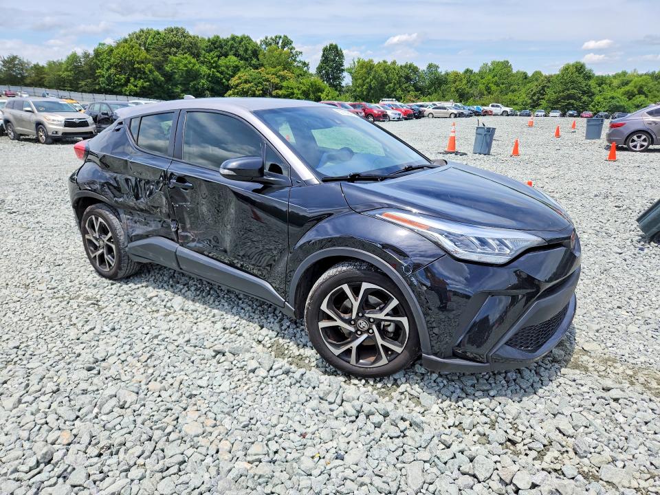 2020 Toyota VIN JTNKHMBX5L1072812 COPART salvage auction — SIDE, Nc - Salvage Certificate Of Title, sold $200 on 2026-07-29 (photo 4)