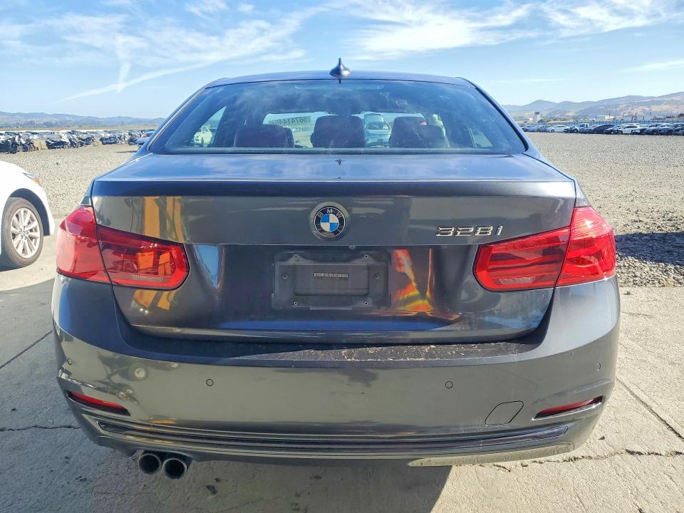 2016 BMW 3 series VIN WBA8E9G54GNU28111 COPART salvage auction — FRONT END, CA - SALVAGE CERTIFICATE, sold $1,350 on 2026-07-16 (photo 6)