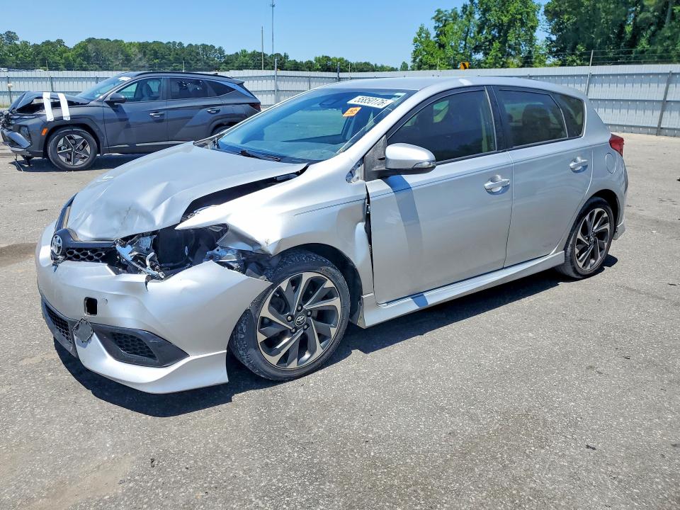 2018 Toyota Corolla VIN JTNKARJE2JJ571419 COPART salvage auction — FRONT END, Nc - Salvage Certificate Of Title, sold $3,350 on 2026-07-16 (photo 1)