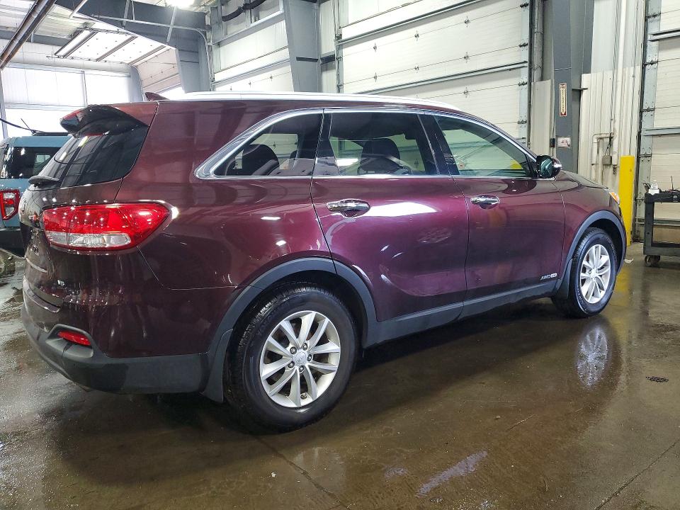 2016 Kia Sorento VIN 5XYPGDA57GG081708 COPART salvage auction — VANDALISM, Mn - Cert Of Title-Prior Salvage, sold $1,450 on 2026-07-14 (photo 3)