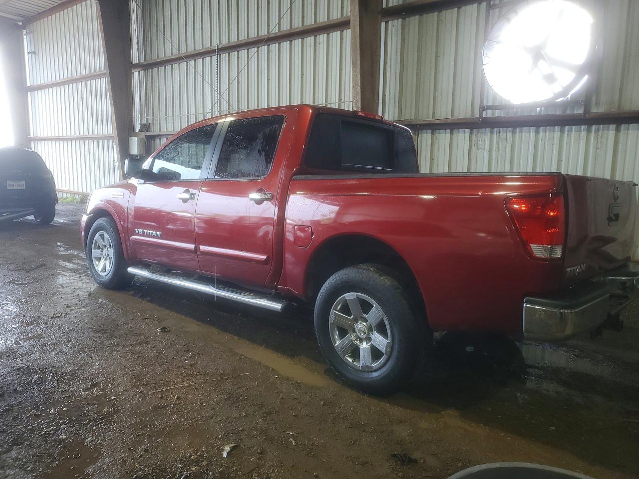 2015 Nissan Titan VIN 1N6AA0EDXFN514573 COPART salvage auction — Minor Dent/Scratches, TX - CERT OF TITLE-REBUILT SALVAGE (P), sold $1,350 on 2026-07-09 (photo 2)