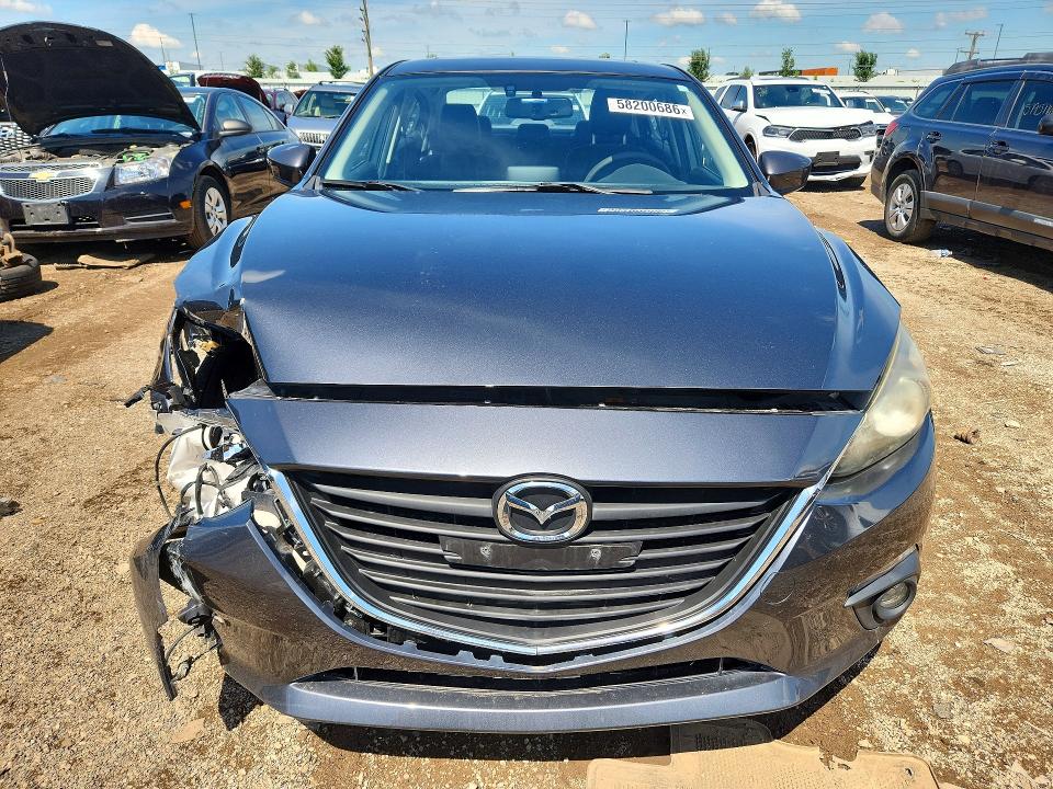 2016 Mazda 3 VIN JM1BM1X77G1302024 COPART salvage auction — FRONT END, Wv - Salvage Certificate, sold $2,200 on 2026-07-28 (photo 5)