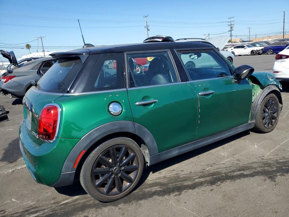 2020 Mini Cooper VIN WMWXU9C01L2M66450 COPART salvage auction — FRONT END, Ca - Salvage Certificate, sold $4,450 on 2026-07-13 (photo 3)
