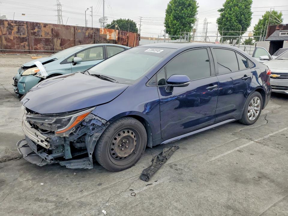 2021 Toyota VIN JTDEPMAE2MJ144149 COPART salvage auction — FRONT END, Ca - Salvage Certificate, sold $3,150 on 2026-07-31 (photo 1)