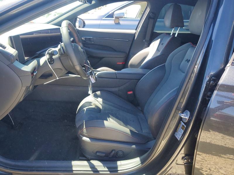 2024 Hyundai Sonata VIN KMHL54JCXRA393944 COPART salvage auction — REAR END, Ca - Salvage Certificate, sold $8,600 on 2026-07-16 (photo 7)