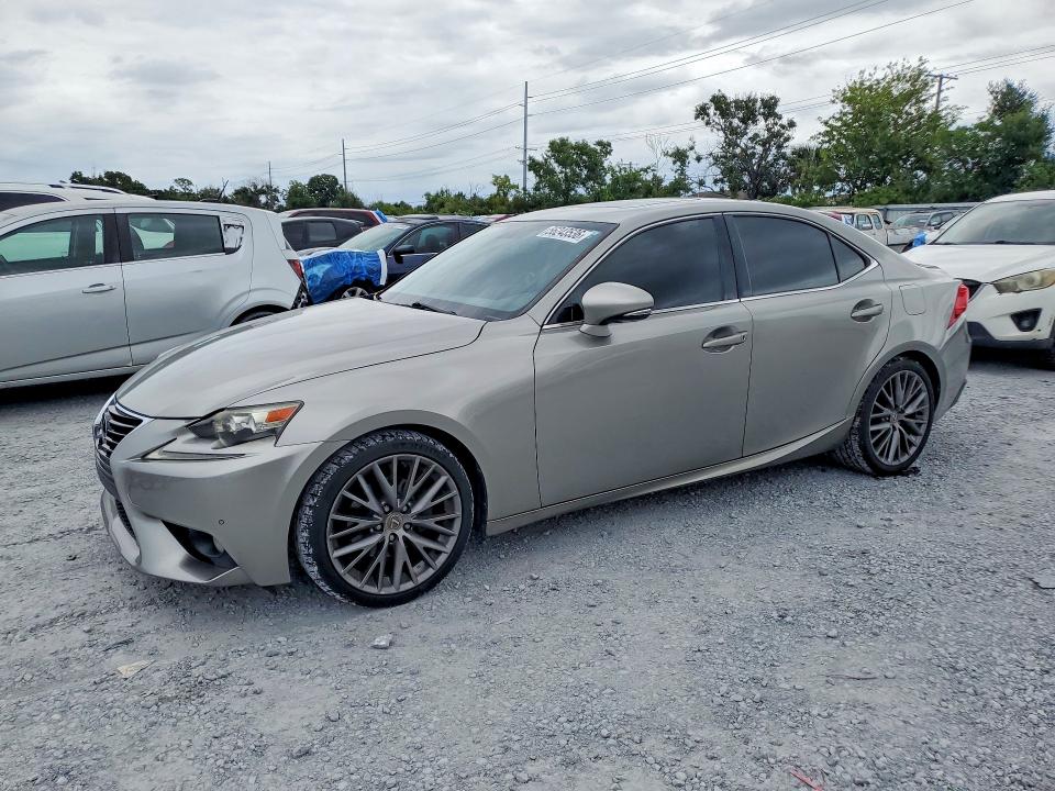 2014 Lexus Is VIN JTHBF1D26E5031917 COPART salvage auction — SIDE, Salvage Title, sold $450 on 2026-07-21 (photo 1)