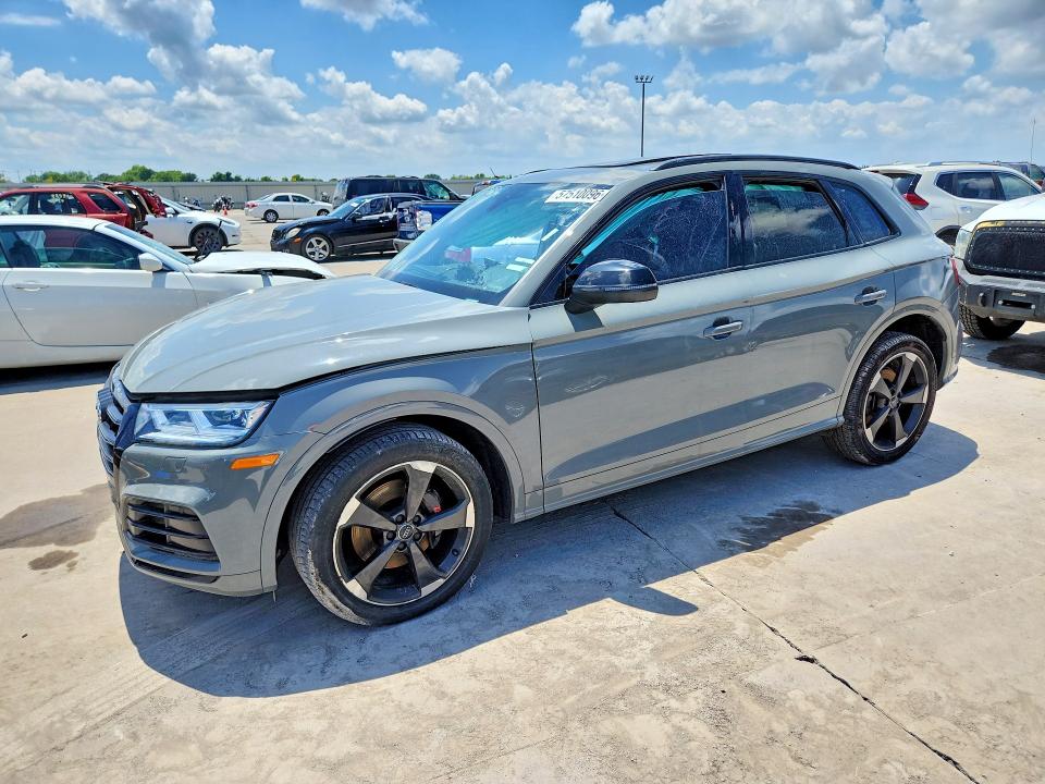 2019 Audi Sq5 VIN WA1B4AFY4K2101138 COPART salvage auction — SIDE, Ga - Certificate Of Title (P), sold $7,700 on 2026-07-23 (photo 1)