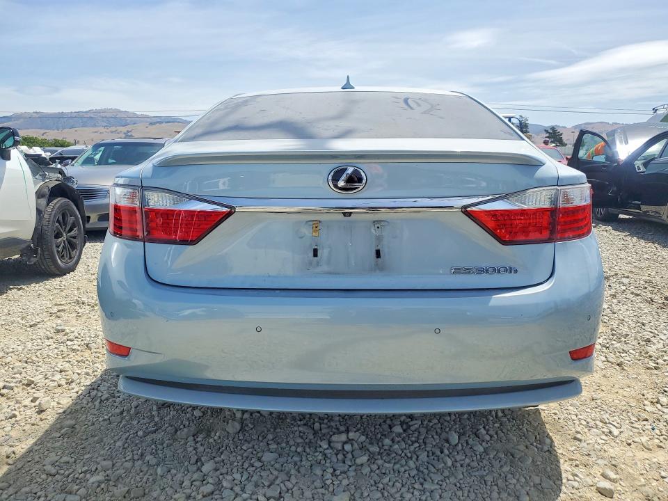 2013 Lexus ES VIN JTHBW1GG7D2014275 COPART salvage auction — MECHANICAL, Ca - Salvage Certificate, sold $2,550 on 2026-07-07 (photo 6)