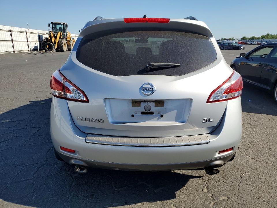 2013 Nissan Murano VIN JN8AZ1MU2DW204450 COPART salvage auction — FRONT END, MT - DIS/DLR/EXP ONLY CLEAN TITLE, sold $625 on 2026-07-30 (photo 6)