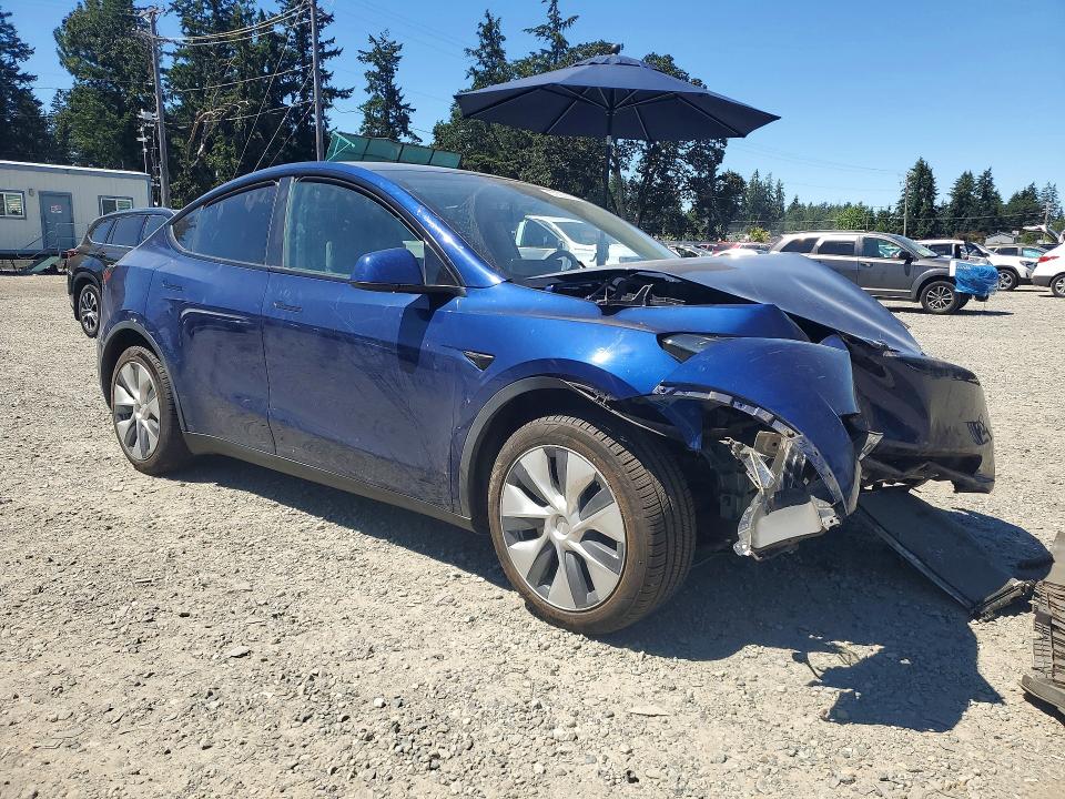 2023 Tesla VIN 7SAYGDEE0PA129135 COPART salvage auction — FRONT END, Wa - Bill Of Sale, sold $7,200 on 2026-07-02 (photo 4)