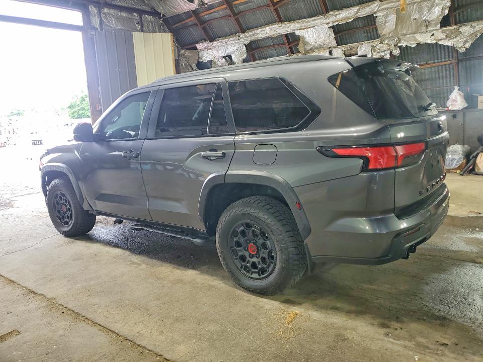 2024 Toyota Sequoia VIN 7SVAAABA7RX046755 COPART salvage auction — FRONT END, Tx - Salvage Vehicle Title (P), sold $17,400 on 2026-07-27 (photo 2)