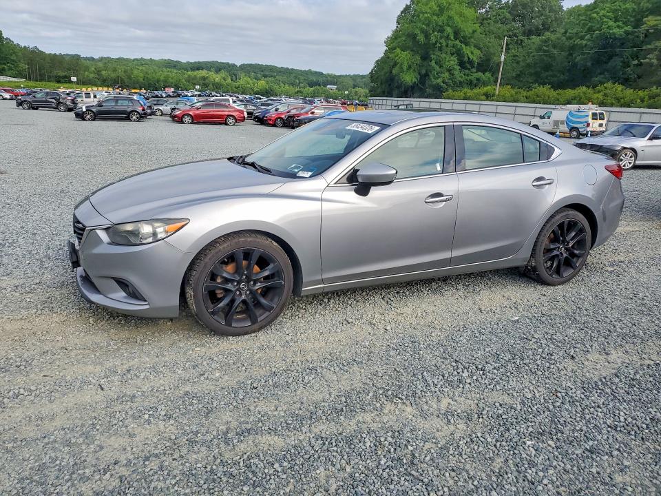 2015 Mazda 6 VIN JM1GJ1W59F1203203 COPART salvage auction — NORMAL WEAR, NC - DEALER ONLY CLEAN TITLE, sold $375 on 2026-07-09 (photo 1)
