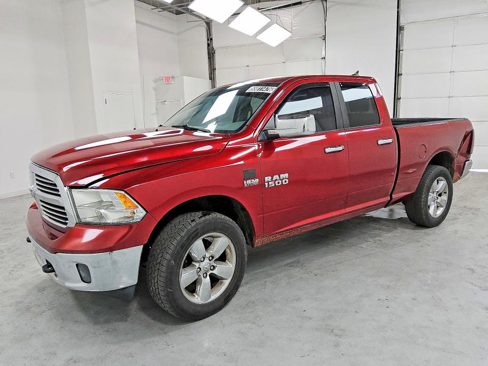 2013 Ram 1500 VIN 1C6RR7GT5DS599307 COPART salvage auction — MECHANICAL, Wv - Certificate Of Title, sold $175 on 2026-07-07 (photo 1)