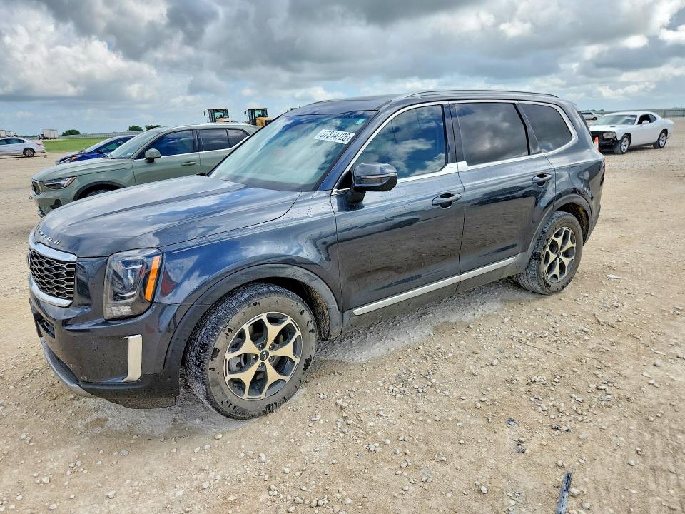 2021 Kia VIN 5XYP34HC0MG125611 COPART salvage auction — HAIL, Tx - Certificate Of Title, sold $7,400 on 2026-07-16 (photo 1)