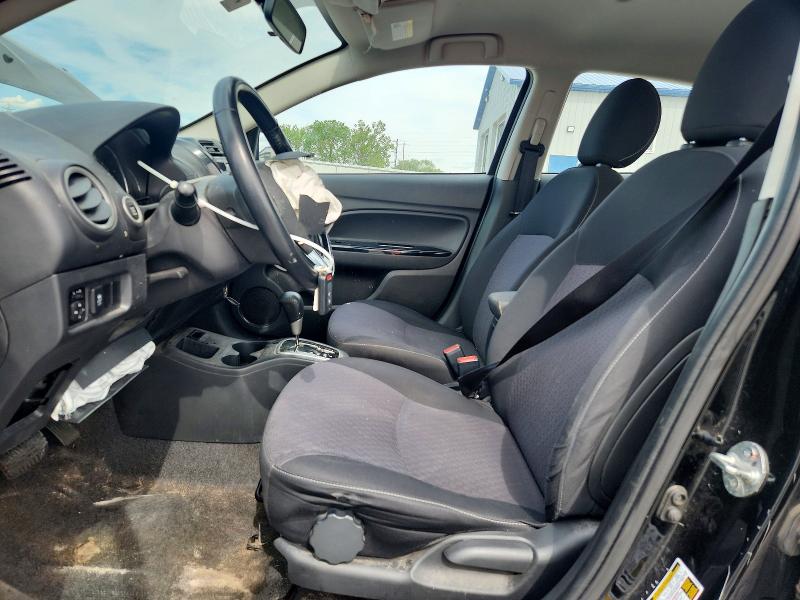 2017 Mitsubishi Mirage VIN ML32A4HJ2HH017991 COPART salvage auction — FRONT END, OH - CERT OF TITLE-SALVAGE, sold $425 on 2026-07-02 (photo 7)