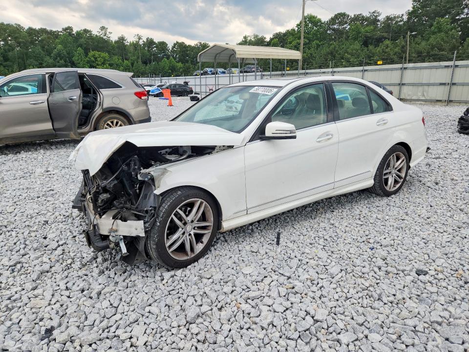 2014 Mercedes-benz VIN WDDGF4HB4ER311188 COPART salvage auction — FRONT END, Ga - Cert Of Title-Salvage, sold $275 on 2026-07-23 (photo 1)