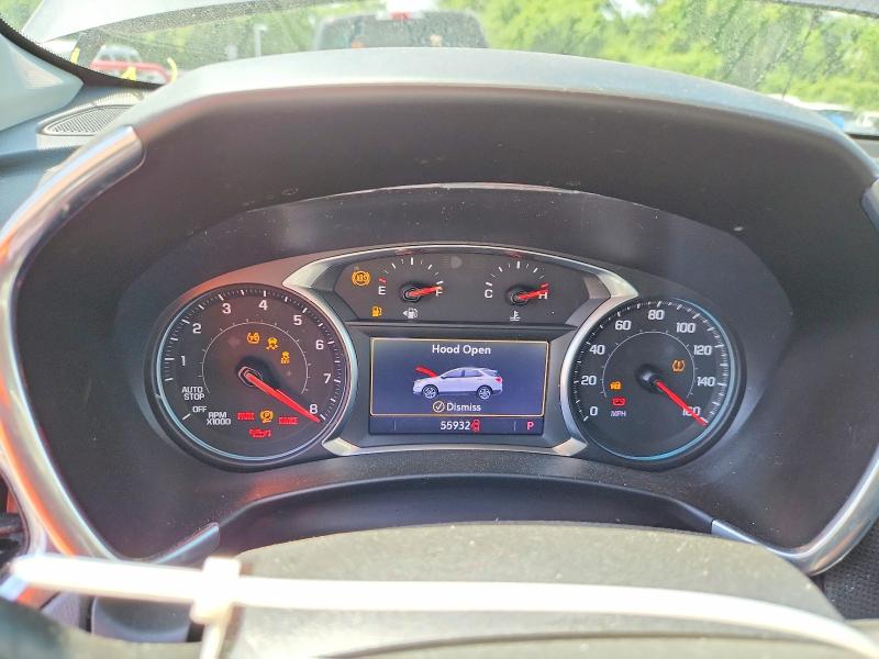 2022 Chevrolet Equinox VIN 3GNAXXEV2NS115056 COPART salvage auction — FRONT END, Ma - Cert Of Title-Salvage, sold $8,500 on 2026-07-02 (photo 9)