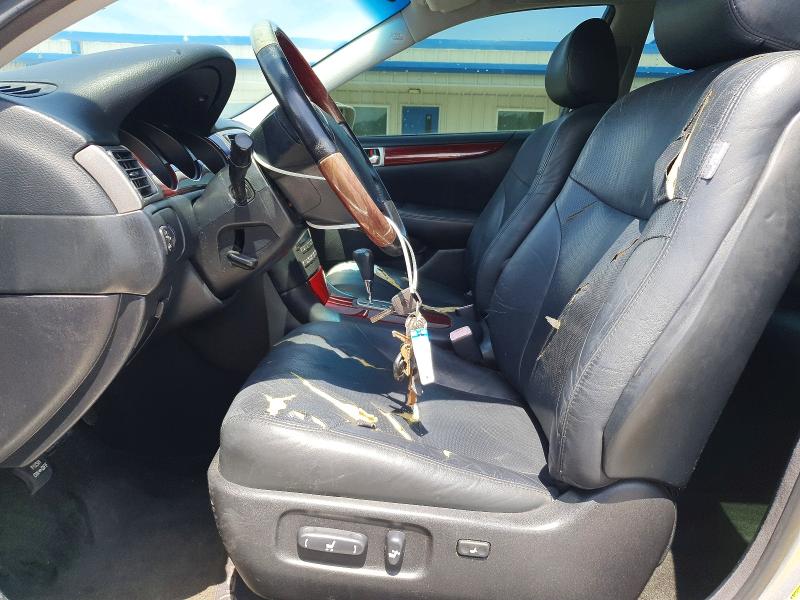2005 Lexus Es 330 VIN JTHBA30G055070658 COPART salvage auction — SIDE, FL - CERT OF TITLE SLVG REBUILDABLE, sold $700 on 2026-07-15 (photo 7)