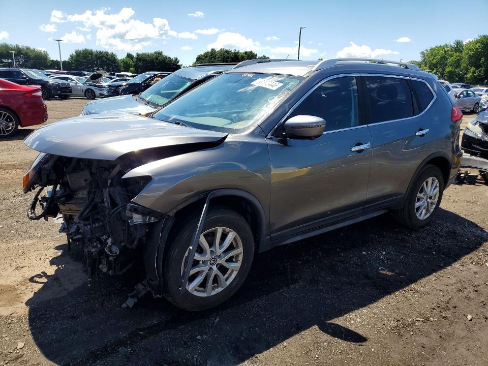 2017 Nissan Rogue VIN JN8AT2MV7HW271924 COPART salvage auction — FRONT END, Ct - Cert Of Title-Salvage, sold $775 on 2026-07-02 (photo 1)