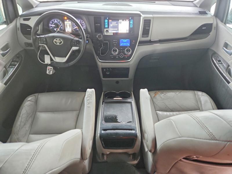 2017 Toyota Sienna VIN 5TDYZ3DC9HS775551 COPART salvage auction — FRONT END, Tx - Certificate Of Title (P), sold $8,300 on 2026-07-02 (photo 8)