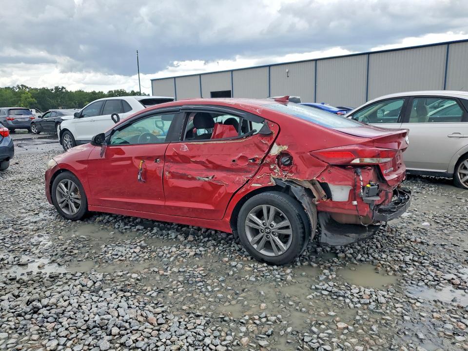 2017 Hyundai Elantra VIN KMHD84LF5HU298725 COPART salvage auction — SIDE, FL - CERT OF TITLE SLVG REBUILDABLE, sold $975 on 2026-07-15 (photo 2)