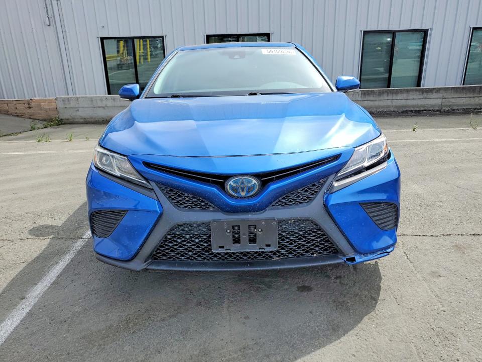 2019 Toyota Camry solara VIN 4T1B21HK6KU012207 COPART salvage auction — REAR END, Ca - Salvage Certificate, sold $7,400 on 2026-07-10 (photo 5)