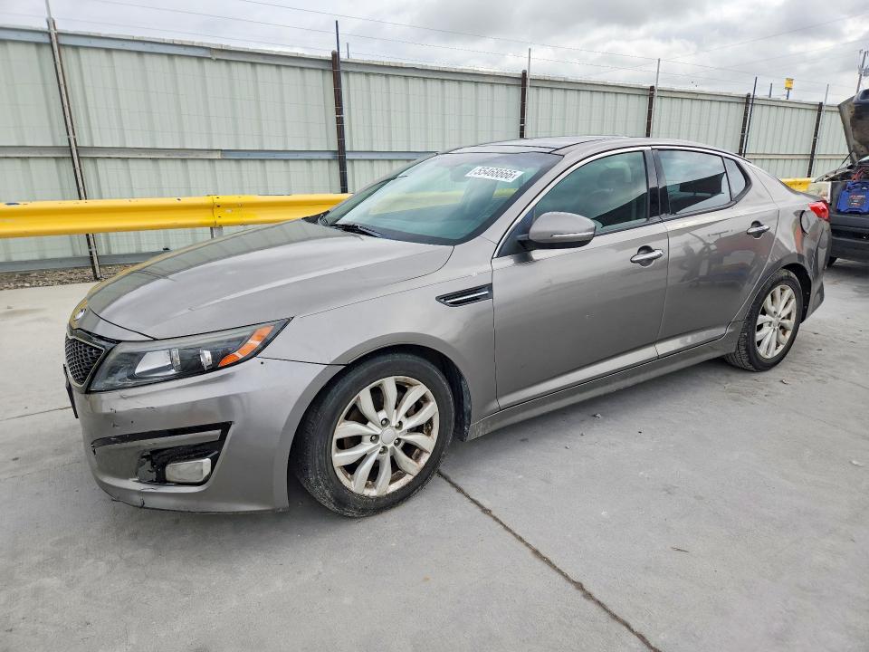 2014 Kia Optima VIN 5XXGN4A74EG289036 COPART salvage auction — FRONT END, Mt - Certificate Of Title, sold $625 on 2026-07-10 (photo 1)