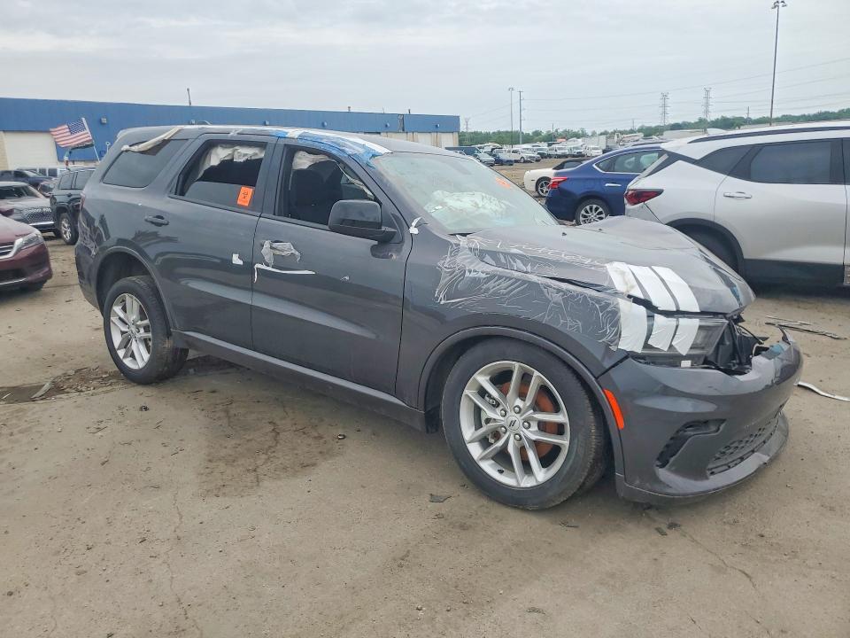 2026 Dodge Durango VIN 1C4RDJDG4TC183544 COPART salvage auction — FRONT END, Fl - Cert Of Title Slvg Rebuildable, sold $7,000 on 2026-07-09 (photo 4)