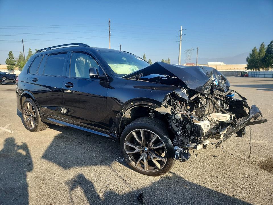 2021 BMW X7 VIN 5UXCX6C04M9F03394 COPART salvage auction — FRONT END, Ca - Salvage Certificate, sold $8,200 on 2026-07-23 (photo 4)